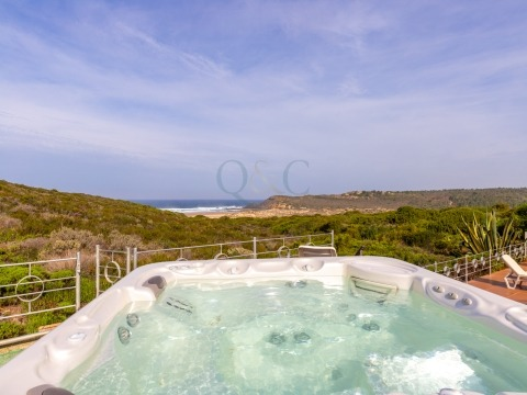 Various species of wild orchids can be seen between February and April from the balcony of this beautiful villa.