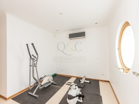 The property also has a gym space, very spacious and comfortable for those days of exercise.