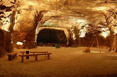   Dive into the only Portuguese Mine, which is below sea level and possible to visit, The Salt Mine.